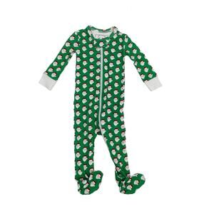 NWT Lila & Hayes 0-3M Hey Santa Parker Footie